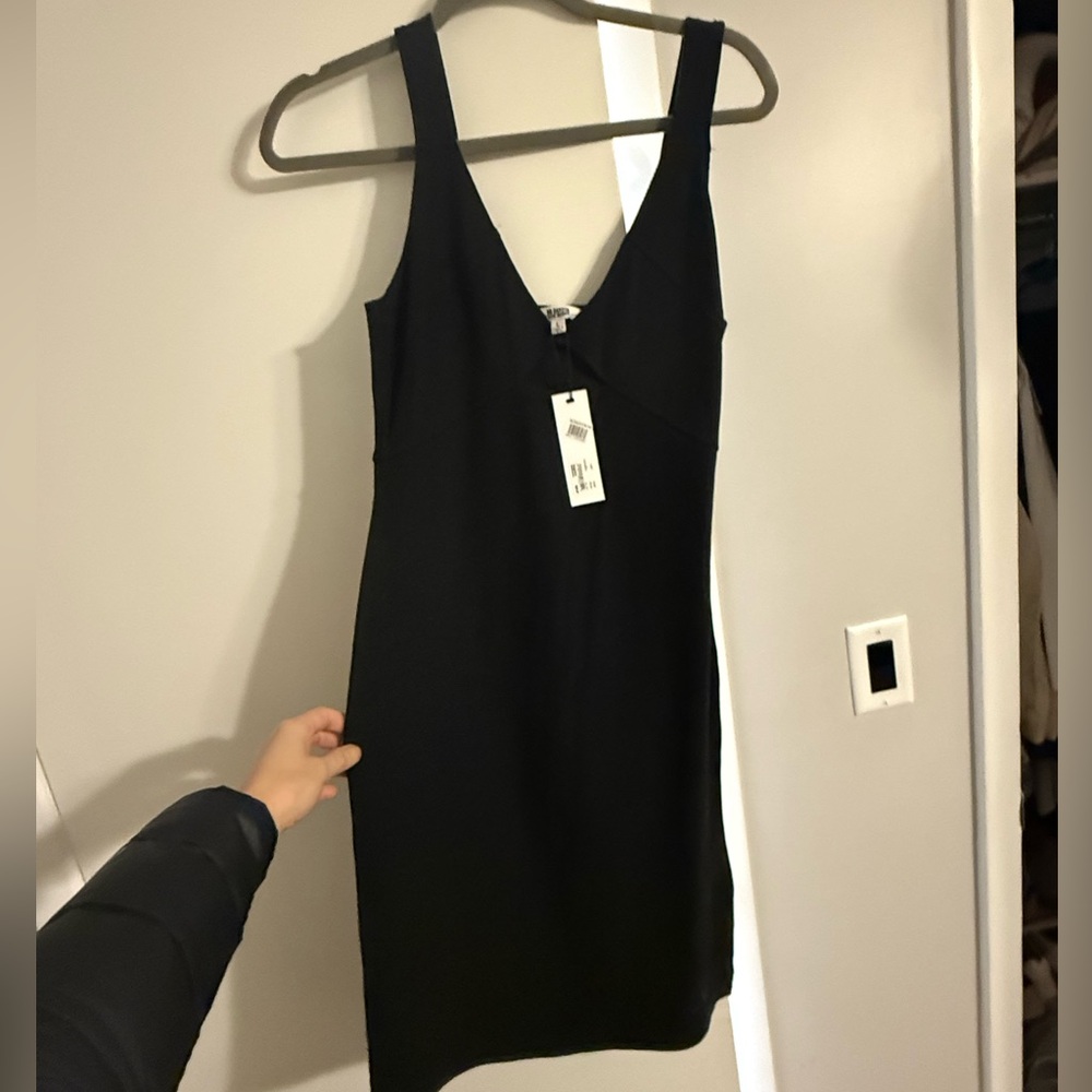 Steve Madden BB Dakota black fitted dress